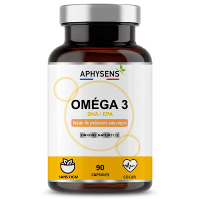 Oméga 3 en capsules bottle- APHYSENS